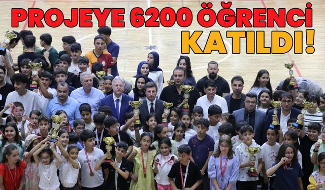 Bingöl’de İki Kurumun İşbirliğindeki Projeye 6200 Öğrenci Katılım Sağladı
