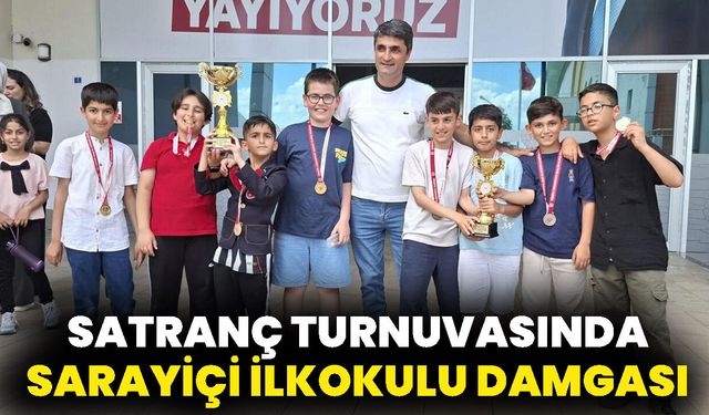 Satranç Turnuvasına Sarayiçi İlkokulu Damgası!