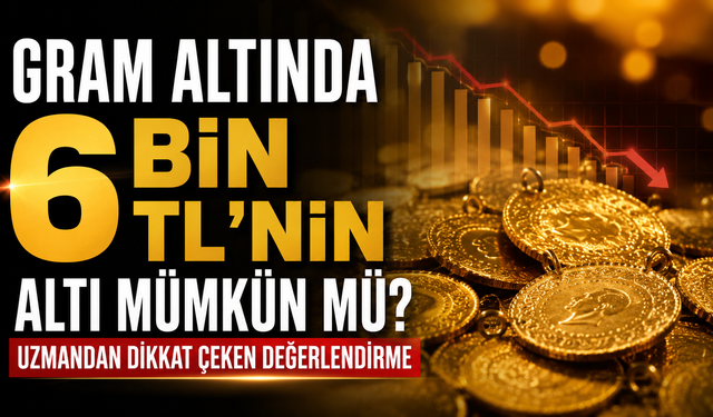 Gram Altında 6 Bin TL’nin Altı Mümkün Mü? Uzmandan Dikkat Çeken Değerlendirme