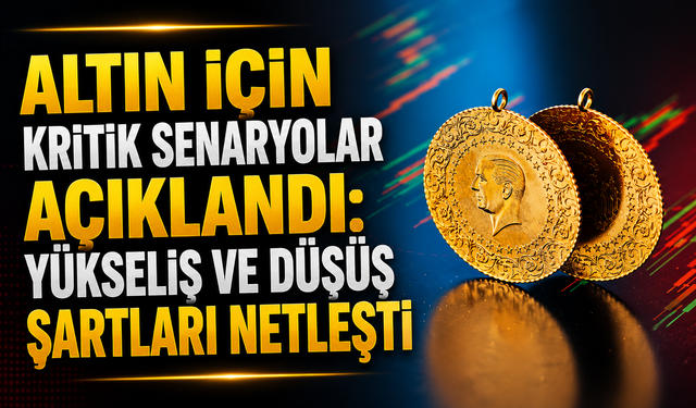 Altın İçin Kritik Senaryolar Açıklandı: Yükseliş Ve Düşüş Şartları Netleşti