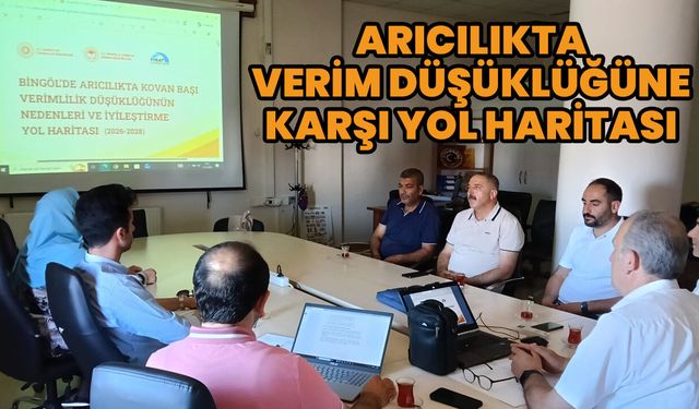 Bingöl'de Arıcılıkta Verimliliğin İyileştirilmesi Konulu Toplantı