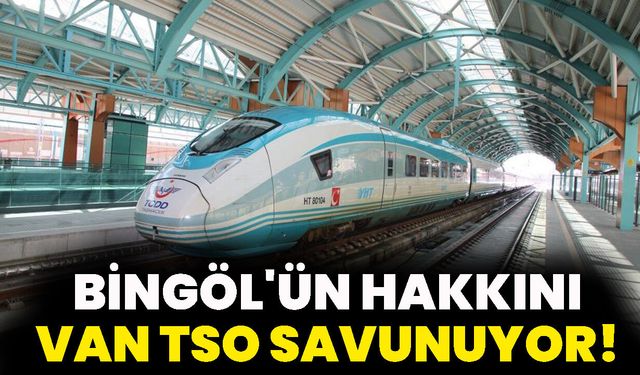 Bingöl'ün Hakkını Van TSO Savunuyor!