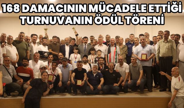 Bingöl’de ‘Uluslararası Dama Turnuvası’ Tamamlandı
