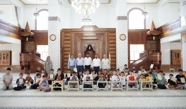 Müftü Vekili Öztürk, Yaz Kur’an Kursu Öğrencileriyle Buluştu