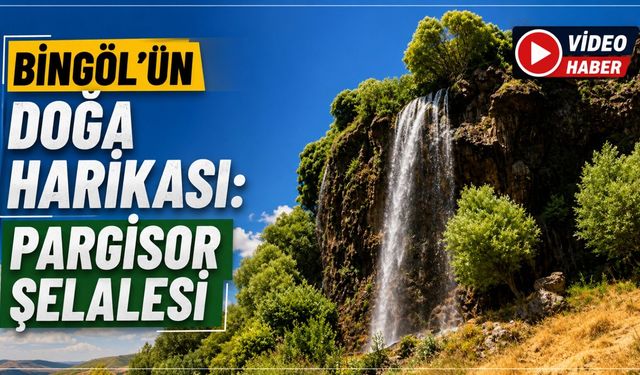 Bingöl'ün Doğa Harikası: Pargisor Şelalesi