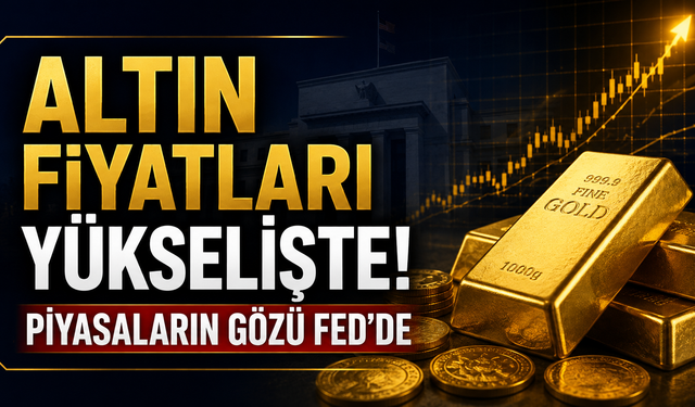 Altın Fiyatları Yükselişte! Piyasaların Gözü Fed’de
