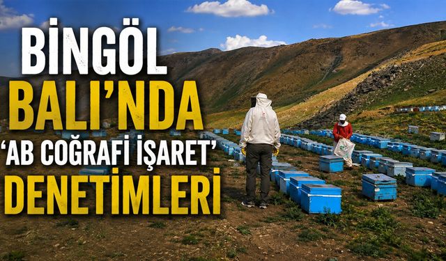 Bingöl Balı'nda AB Coğrafi İşaret Denetimleri