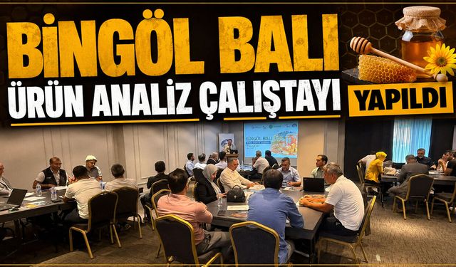 Bingöl Balı için Ürün Analiz Çalıştayı