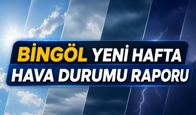 Bingöl Hafta İçi Hava Durumu