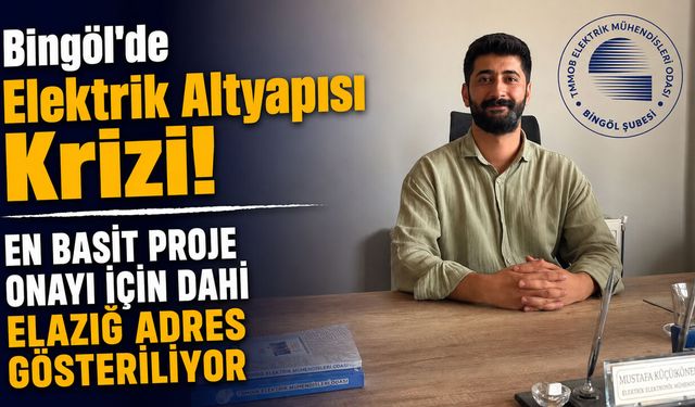 Bingöl'de Elektrik Altyapısı Krizi: En Basit Proje Onayı İçin Dahi Elazığ Adres Gösteriliyor