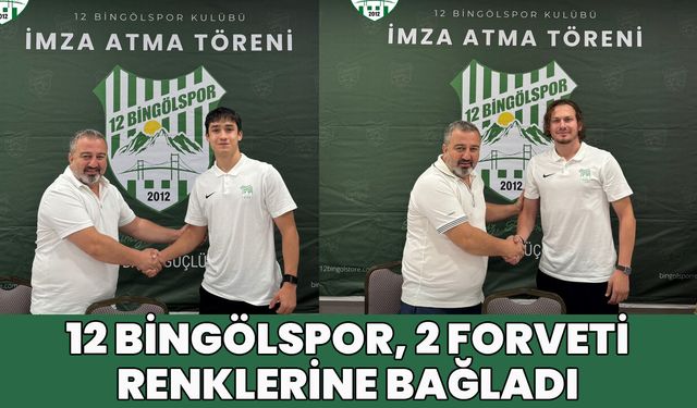 12 Bingölspor, İki Forveti Renklerine Bağladı!