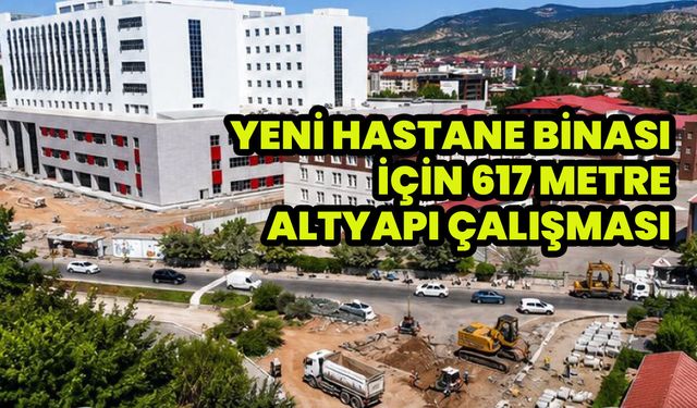 Bingöl'de Yeni Devlet Hastanesinin Altyapısı Tamamlandı