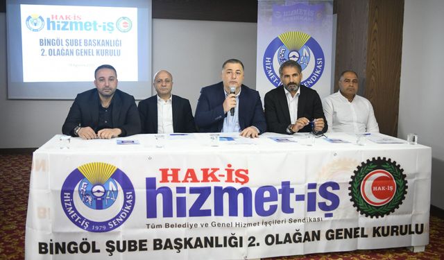 Hizmet-İş Sendikası Kongresi Yapıldı