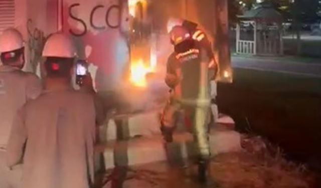 Diyarbakır'da Trafo Yangını Korkuttu