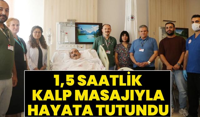 1,5 Saatlik Kalp Masajıyla Hayata Tutundu