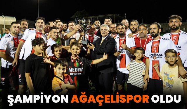 Şampiyon Ağaçelispor Oldu