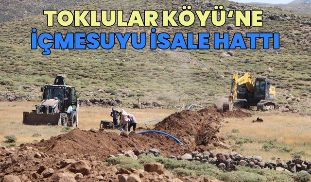 Karlıova’nın Köyüne İçmesuyu Hattı