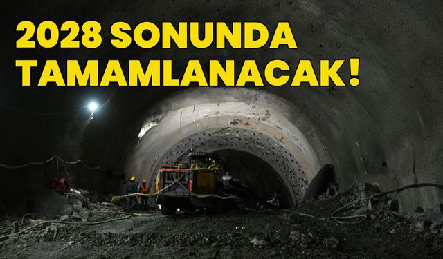 Bingöl Erzurum Yolundaki Çirişli Tüneli’nde Çalışmalar Sürüyor