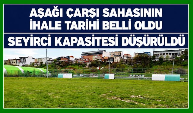 Bingöl Aşağı Çarşı Sahasının İhale Tarihi Belli Oldu