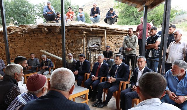 Bingöl Valisi Çelik’ten 4 Aileye Taziye Ziyareti