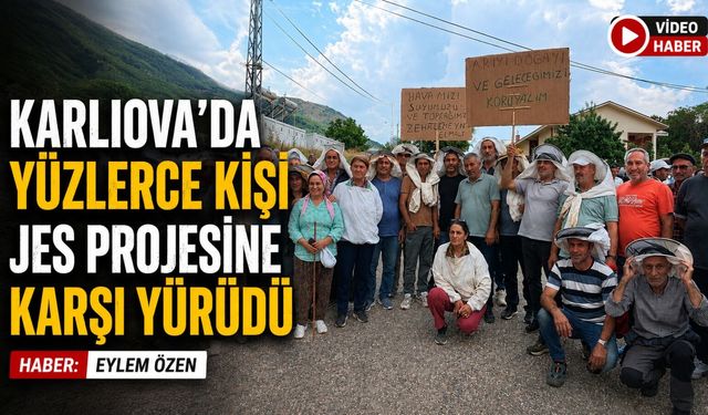 Karlıova’da Yüzlerce Kişi JES Projesine Karşı Yürüdü