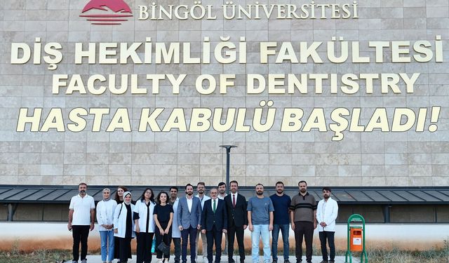 Bingöl'de Diş Hekimliği Uygulama ve Araştırma Merkezi Hasta Kabulüne Başladı