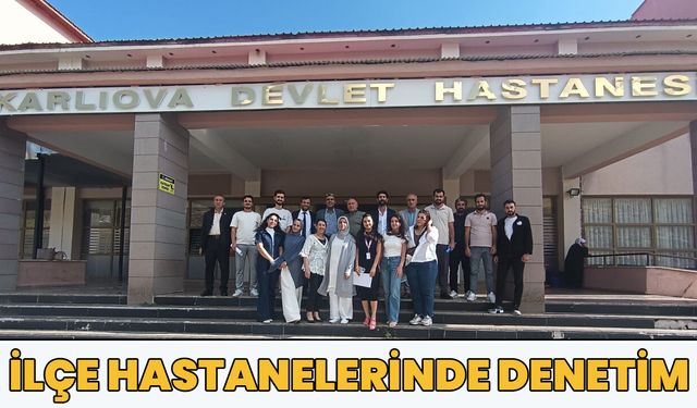 Bingöl'ün İlçelerindeki Hastaneler Denetlendi