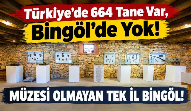 Türkiye’de 664 Tane Var, Bingöl’de Yok!