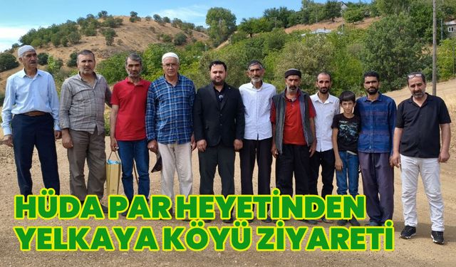 Bingöl’de HÜDA PAR Heyetinden Köy Ziyareti