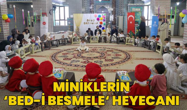 Bingöl’de Miniklerin ‘Bed-i Besmele’ Programı