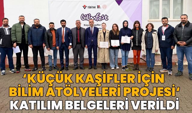 Bingöl'de Küçük Kaşifler İçin Bilim Atölyeleri Projesi Tamamlandı