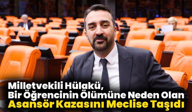 Bingöl Milletvekili Hülakü, Korkunç Kazayı Meclise Taşıdı