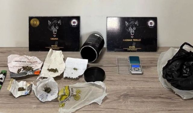 Bingöl'de Narkotik Operasyonu: 1 Tutuklama