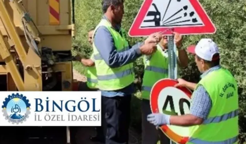 TRAFİK LEVHALARININ MONTAJ İŞİ