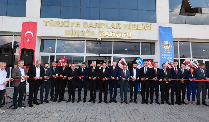 Bingöl Baro Başkanlığı Yeni Hizmet Binası Açıldı