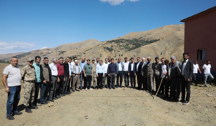 Kaymakam Güzel, Köy Ziyaretlerinde Vatandaşların Sorunlarını Dinledi