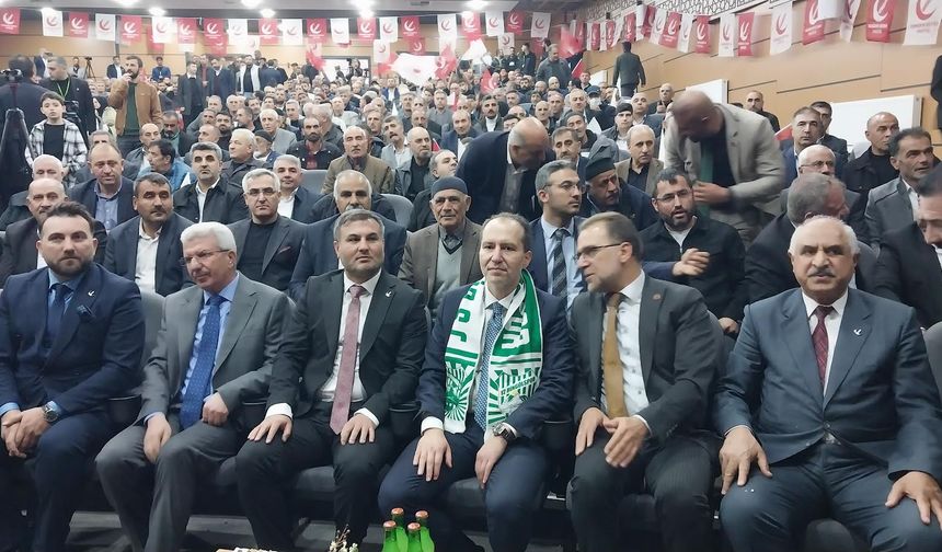 Erbakan Bingöl’de Konuştu: Halkın Yüzde 80’i Yoksul