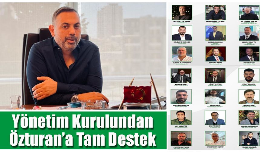 12 Bingölspor Yönetiminden Özturan’a Tam Destek