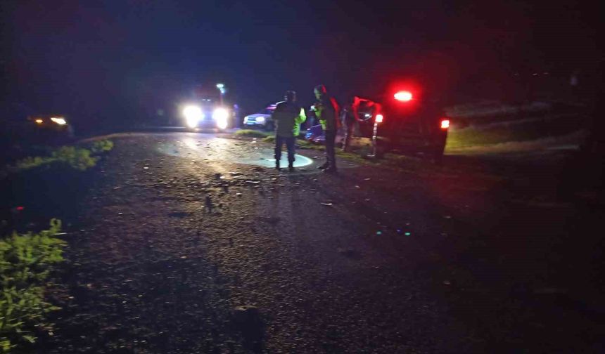 Kars’ta İki Ticari Araç Çarpıştı: 1 Ölü, 4 Yaralı