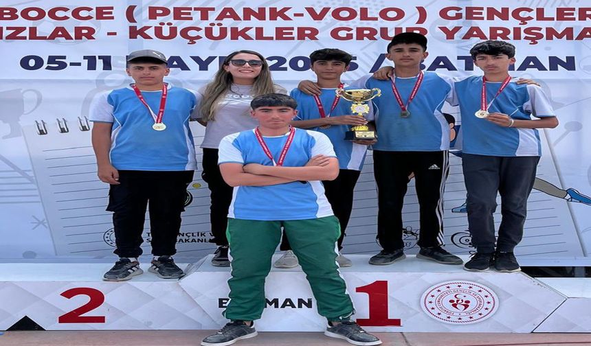 Bingöllü Bocceciler, 'Grup Şampiyonu' Oldu