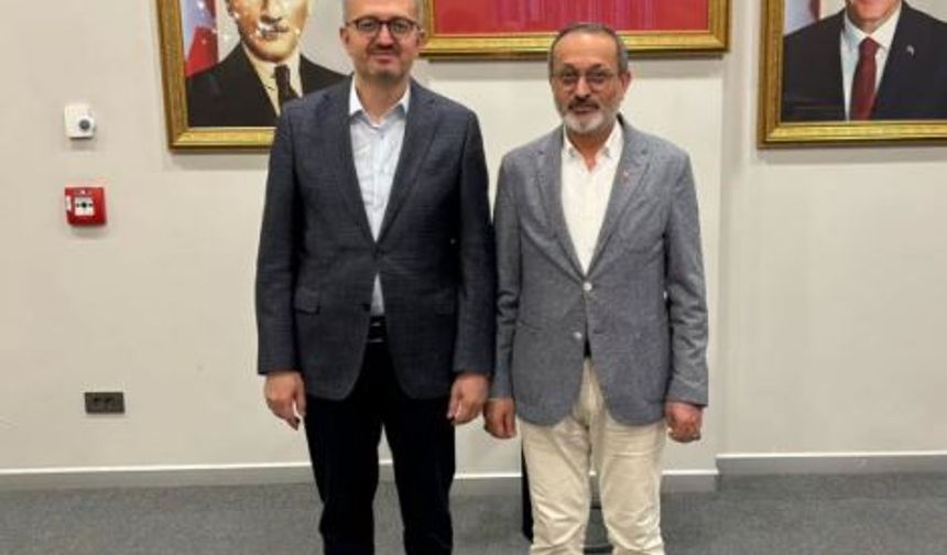 Rektör Çelik, Dışişleri Bakan Yardımcısı Duran ile Görüştü