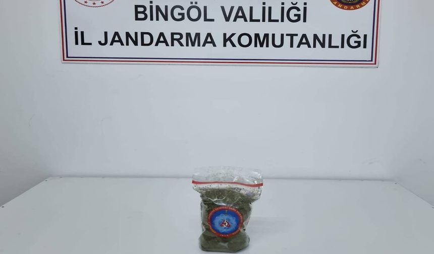 Bingöl'de Jandarma Timlerinden Narkotik Operasyon