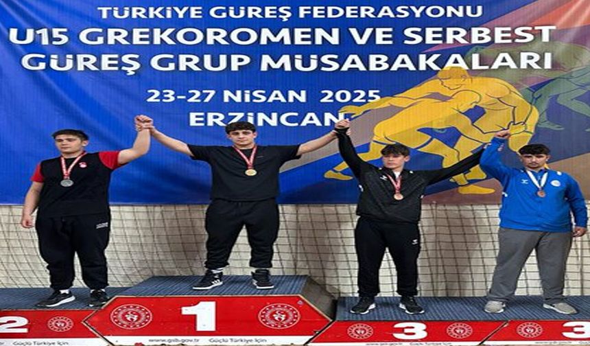Bingöllü Güreşçi, 100 Kiloda Üçüncü Oldu