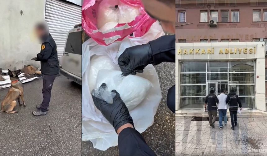 Hakkari'de Narkotik Operasyon: 3 Tutuklama