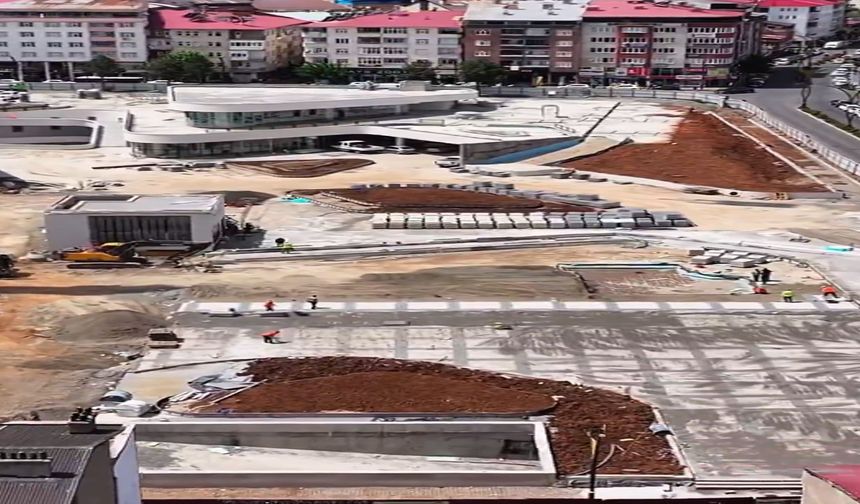 Bingöl Kent Meydanı'nda Son Aşamaya Gelindi!