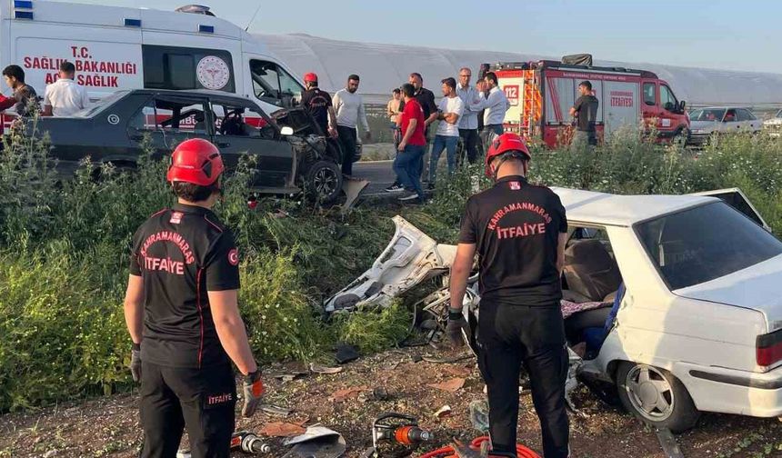 Kahramanmaraş'ta Feci Kaza: 6 Yaralı
