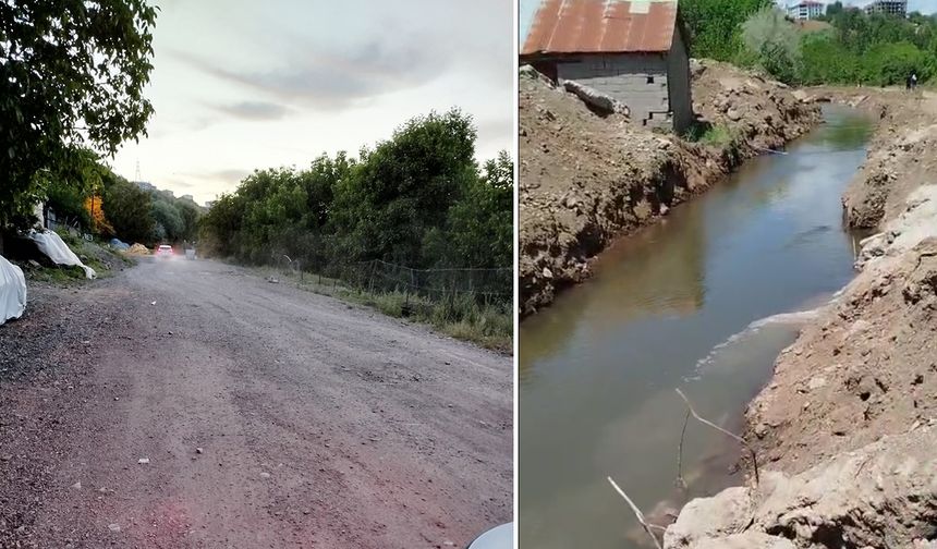 Bingöl'de Açık Kanal Tehlike Saçıyor!