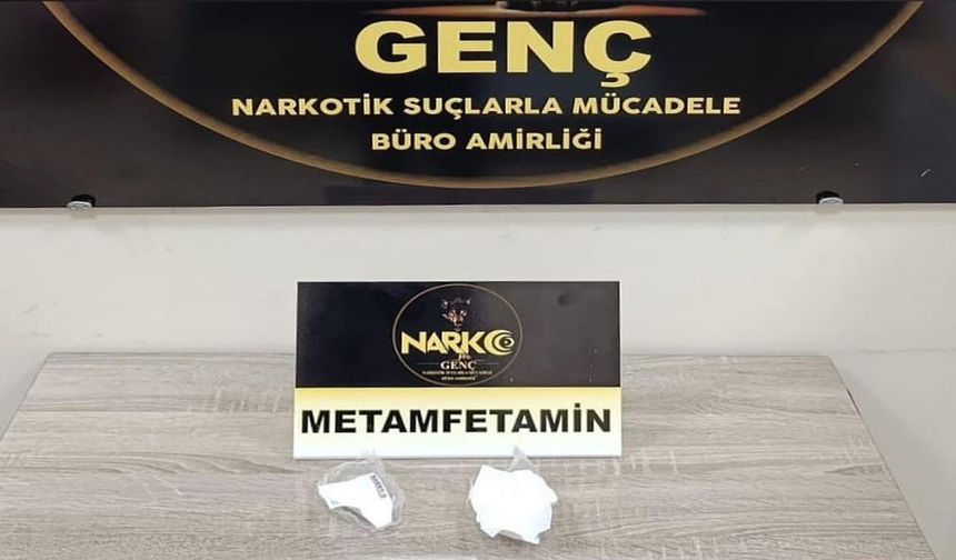 Genç'te Şüpheli Araçta Narkotik Madde Ele Geçirildi