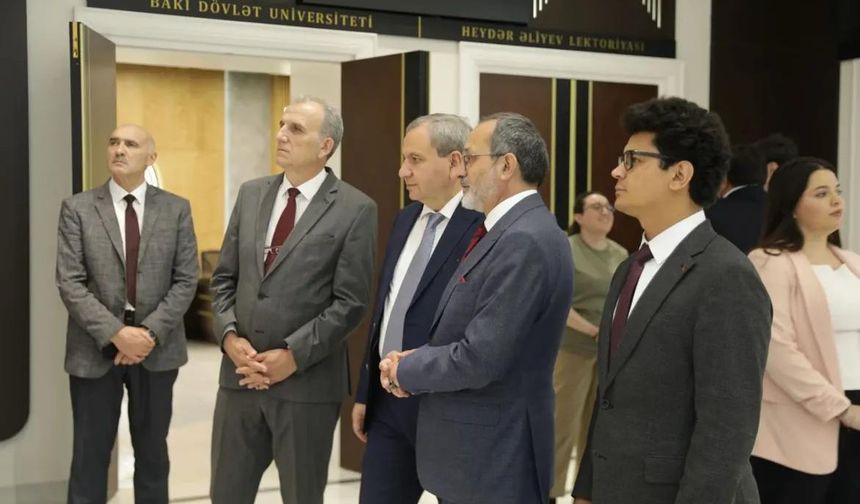 Bingöl Üniversitesi’nden Bakü Devlet Üniversitesi’ne İş Birliği Ziyareti