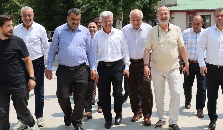 Genç Belediyesi'ne YRP Milletvekilinden Ziyaret